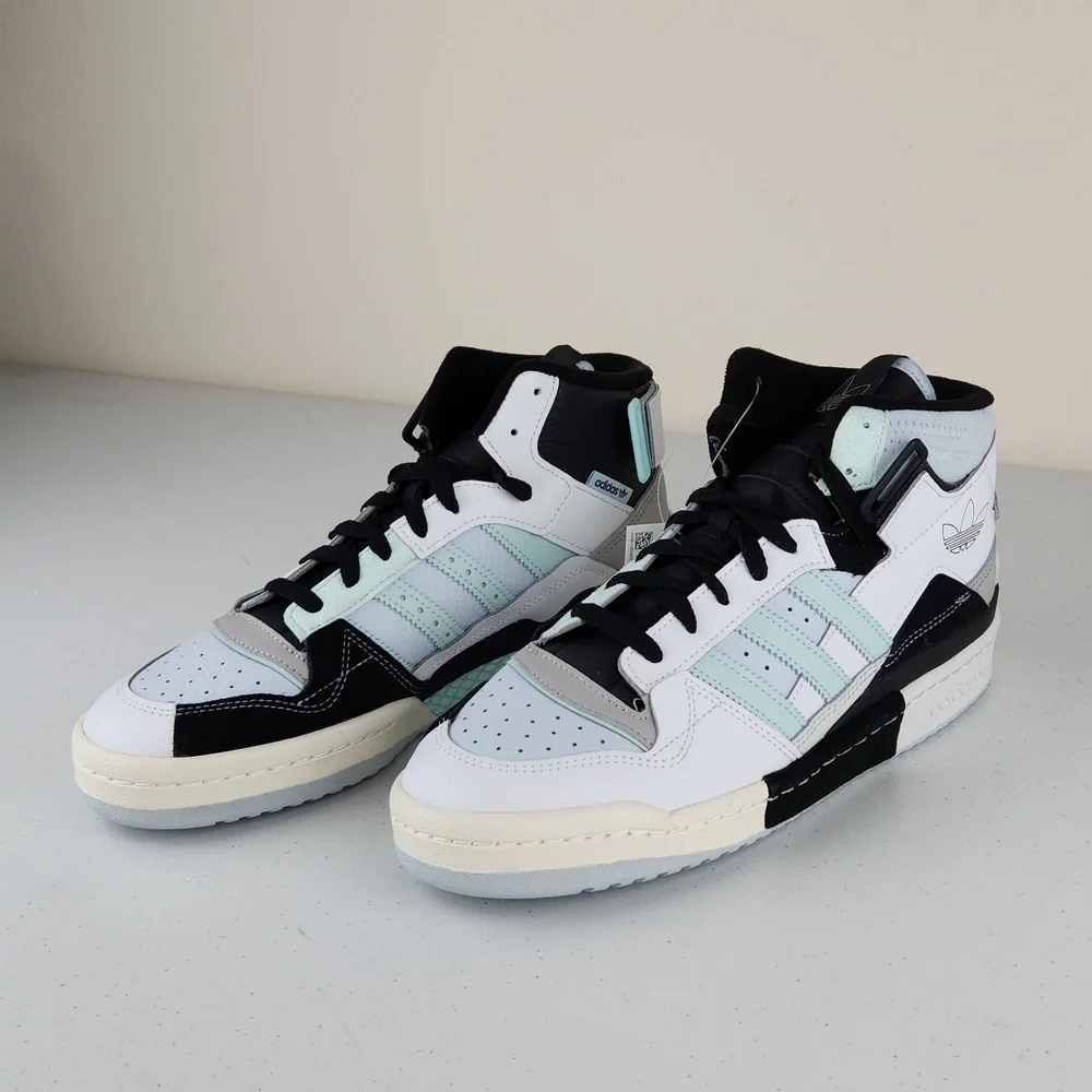 Adidas Forum Exibit Mid White Halo Mint - Picture 3 of 7